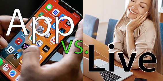 meditation apps vs virtual meditation classes